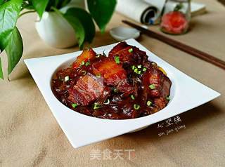 红烧肉炖粉条的做法步骤：13