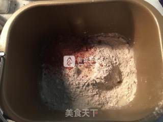 可可麻薯夹心软包的做法步骤：2