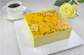 百香果慕斯蛋糕的做法步骤：8