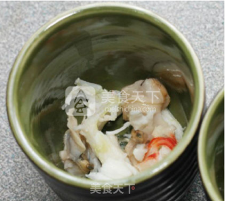 帝王蟹腿茶碗蒸的做法步骤：4