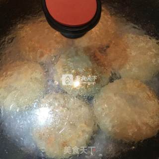 酸菜猪肉馅饼的做法步骤：12