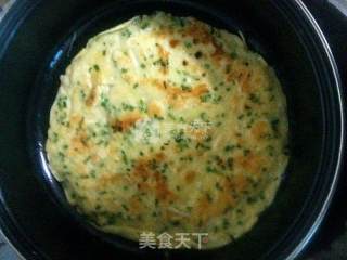 葱香鸡蛋饼的做法步骤：4