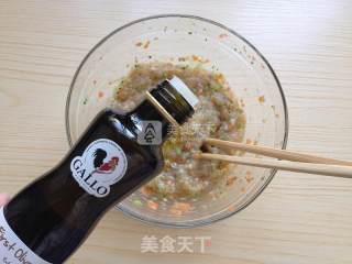 鲜虾小肉饼的做法步骤：6