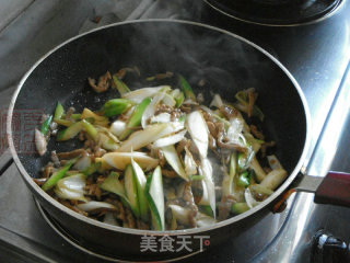 大葱炒羊肉的做法步骤：12