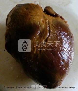 卤猪心的做法步骤：6