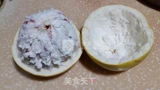巧剥柚子的做法步骤：4