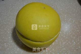 巧剥柚子的做法步骤：6