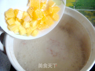 燕麦水果养生粥的做法步骤：5