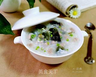 皮蛋瘦肉粥的做法步骤：10