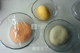 花样馒头的做法步骤：1