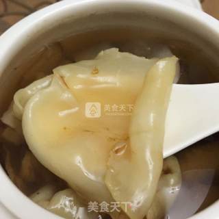 清肺镇咳海底椰响螺片花胶汤的做法步骤：5