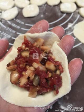 牛肉香菇馅儿饺子的做法步骤：7