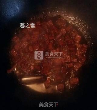 蜜汁五香干的做法步骤：7