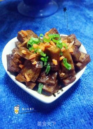 蜜汁五香干的做法步骤：8