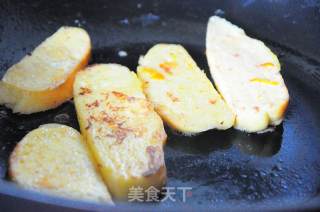 用剩面包做法式早餐片的做法步骤：5