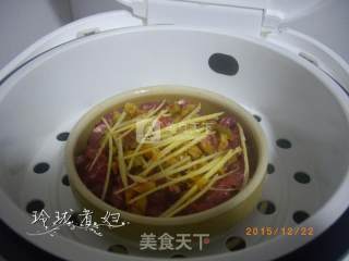 榨菜蒸牛肉的做法步骤：4