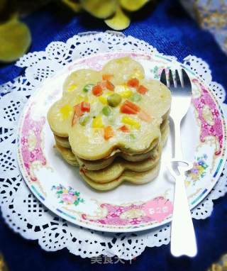 田园蔬菜饼的做法步骤：10