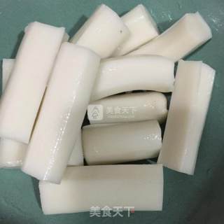 炸年糕的做法步骤：1