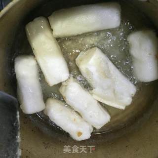 炸年糕的做法步骤：3