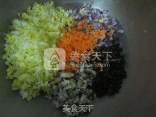 冬至日的养生美食---鲜肉水饺的做法步骤：3