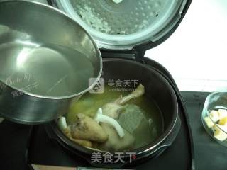 椰子煲老鸡的做法步骤：10
