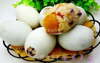 缤纷糯米蛋的做法步骤：7