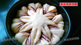 雪花手撕面包的做法步骤：12