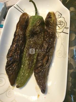 尖椒扒全茄的做法步骤：4