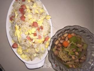 零失败香肠蛋炒饭的做法步骤：7