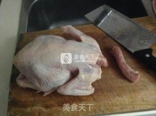 山药胡萝卜烧仔鸡的做法步骤：1