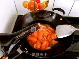 家常番茄鸡蛋面的做法步骤：5