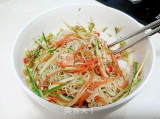 挑战味蕾——小尖椒拌金针菇的做法步骤：10