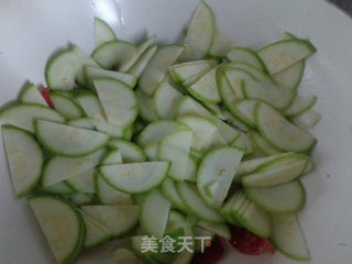 腊肠西葫芦的做法步骤：7
