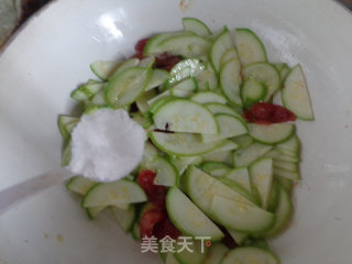 腊肠西葫芦的做法步骤：8