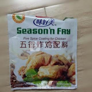五香炸鸡腿的做法步骤：1