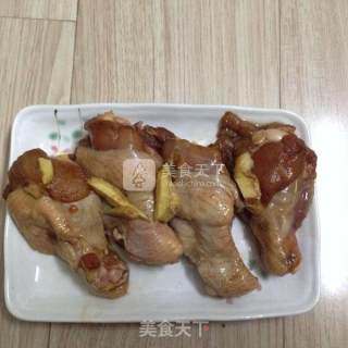 五香炸鸡腿的做法步骤：3