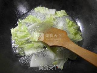 鸡胗白菜煮年糕的做法步骤：4