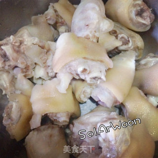 香溢口水蹄,送给亲爱的妳的做法步骤：4