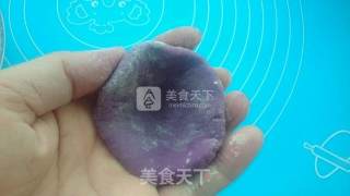 紫薯糯米饼的做法步骤：5