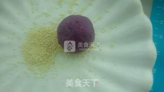 紫薯糯米饼的做法步骤：8