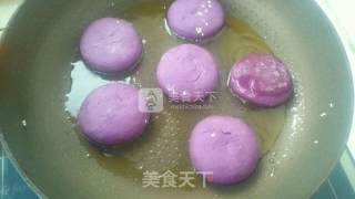 紫薯糯米饼的做法步骤：10