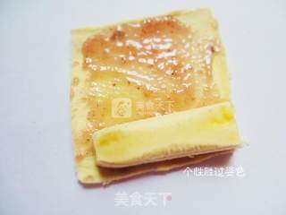 土司香蕉卷的做法步骤：3