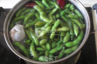 水煮毛豆的做法步骤：5