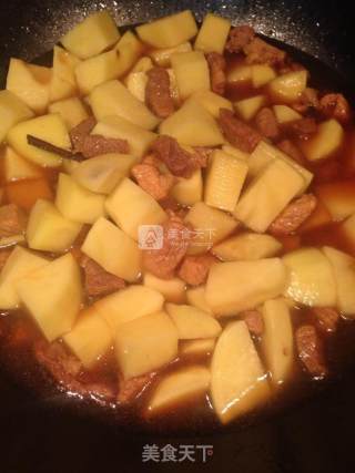 土豆炖牛肉的做法步骤：5