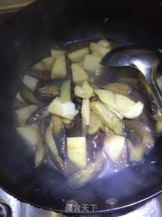 家常素烧茄子的做法步骤：7