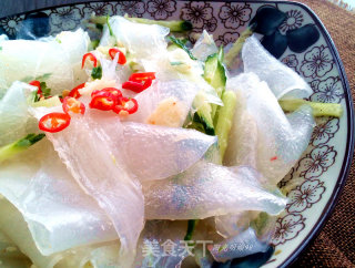 凉拌芥末粉皮的做法步骤：10