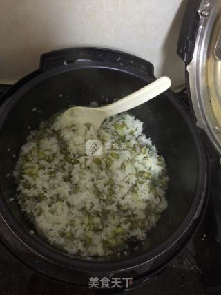 香菇豌豆饭的做法步骤：3