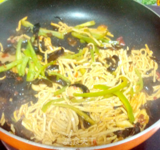 香辣豆腐丝的做法步骤：6
