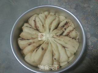 花型豆沙面包的做法步骤：8