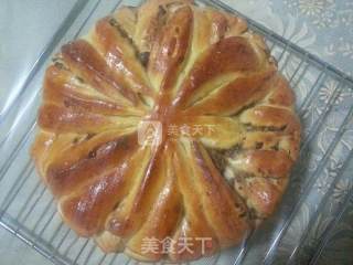 花型豆沙面包的做法步骤：11